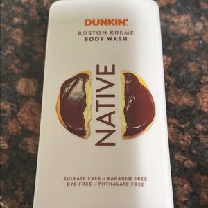 Native Dunkin' Chocolate Donut Body Wash 1x15